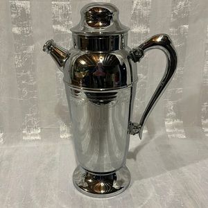 Vintage Silver-plated Martini Shaker / Drink Mixer